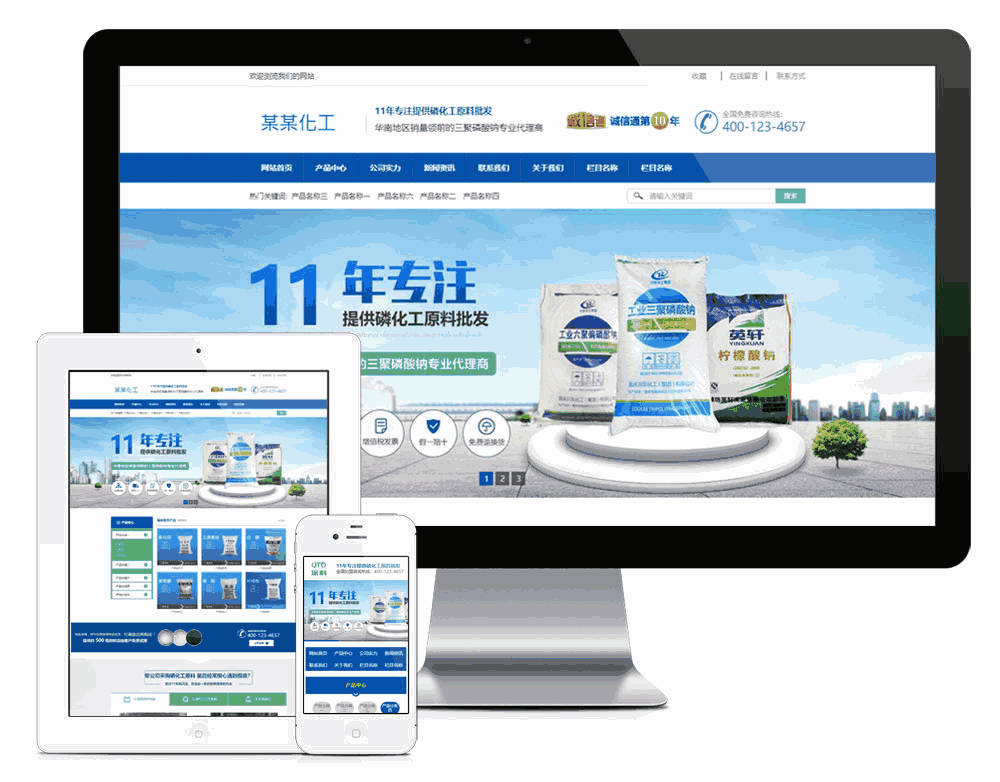 构建营销型化工磷原料模板网站的关键要素与策略